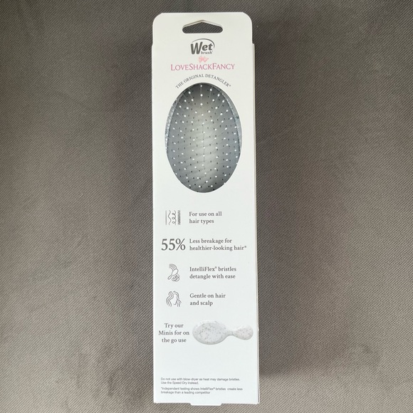 Wet Brush x LoveShackFancy Original Detangler Hair Brush - Picture 3 of 6